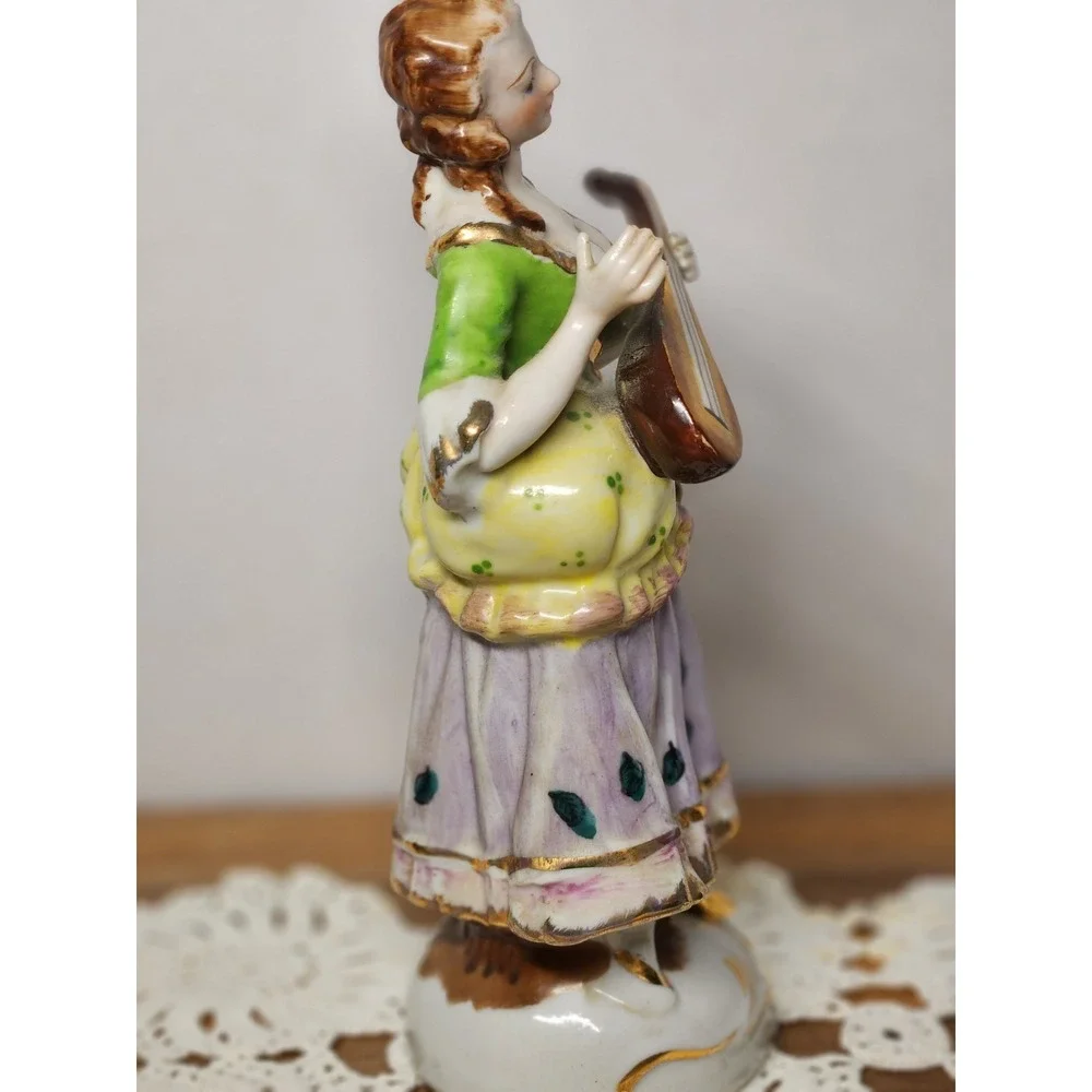 Vintage Orion China Made‎ in Occupied Japan Mandolin Players Male/Female